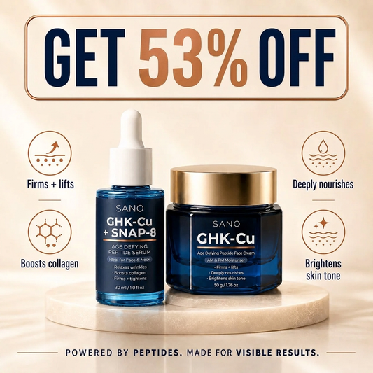 GHK-Cu + SNAP-8 Peptides Age-Defying Peptide Skincare Set